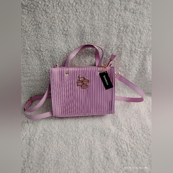 bebe Handbags - PINK BEBE MINI TOTE BAG